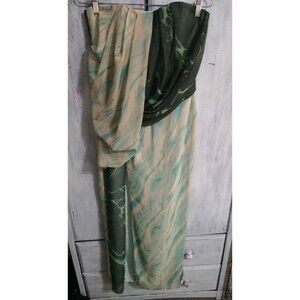 Asos Maxi Tie Dye Strapless Dress Boho Beachy Sexy Feminine Nwt sz 4